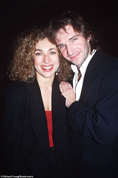 ralph fiennes and wife|ralph fiennes alex kingston.